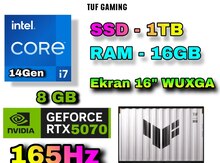 Asus TUF F16 FX608JPR RTX 5070 8 GB Gaming 
