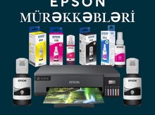 "Epson" printer boyaları kartric