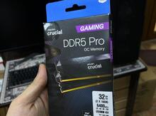 Operativ yaddaş "Crucial Gaming DDR5 Pro 32GB 2x16GB 6400MHz"
