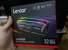 Operativ yaddaş "Lexar Ares RGB DDR5 32GB 2x16GB 5600MHz"