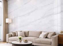 Dekorativ divar paneli 6182, ağ, 280x120 sm