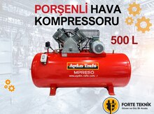 500L Porşenli hava kompressoru