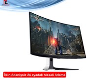 Curved Dell Alienware 32 4K QD-OLED Gaming Monitor - AW3225QF 210-BLLV