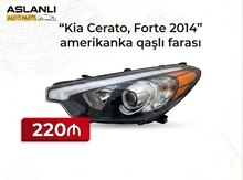 "Kia Cerato, Forte 2014" amerikanka qaşlı farası