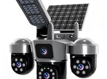 4G Sim kartlı Solar 360°FHD Kamera 12MP/4K+64GB