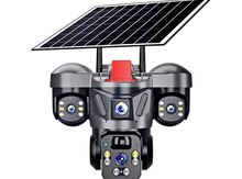 4G Sim kartlı Solar 360°FHD Kamera 12MP/4K+64GB