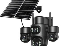 4G Sim kartlı Solar 360°FHD Kamera 12MP/4K+64GB