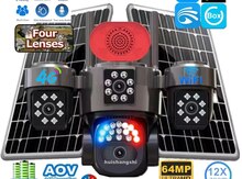 4G Sim kartlı Solar 360°FHD Kamera 12MP/4K+64GB