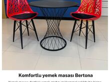 Yumşaq oturacaqlı dizayner oturacağı