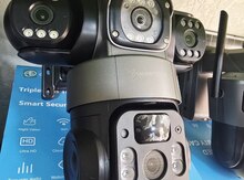 4G solar PTZ360° 4 kamera 12MP/4K+64GB
