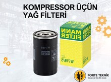 Vidalı kompressor üçün yağ filteri