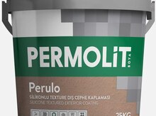 Permolit silikon teksturalı xarici fasad örtüyü 25 Kq