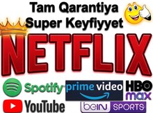 "Netflix Premium 4K" səhifəsi