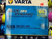 Varta akkumulyatoru 65Ah EFB