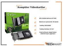 Kompüter videokart EVGA 2GB GDDR5 GeForce GT 1030 NVIDIA
