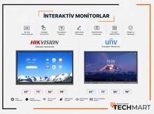 Hikvision və Unv interaktiv monitorları