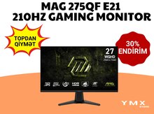 Monitor MSI MAG 275QF E21 27" 2K WQHD 210Hz