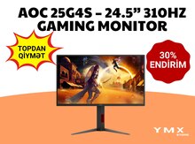 AOC 25G4S 24.5” 310Hz Gaming Monitor