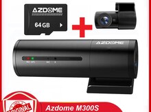 Azdome M300S 2-kameralı + 64GB 
