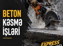 Beton kəsmə işləri