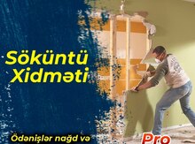 Söküntü işlərinin görülməsi