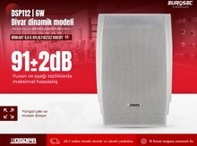 Divar dinamiki "DSPPA DSP112 6W Wall Mount Speaker"