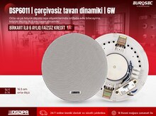 Çərçivəsiz tavan dinamiki "DSPPA DSP6011 6.5" 6W Ceiling Speaker"