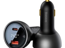 Avtomobil şarj Baseus digital displey pd3.1
