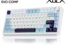 Klaviatura AULA F75 Glacier Blue