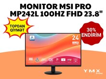 Monitor MSI PRO MP242L 100HZ FHD 23.8"