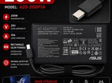 ASUS noutbuk adapteri – 200W (Rectangle konnektor, A20-200P1A)
