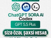 ChatGPT 5.5 sizə özəl şəxsi hesab