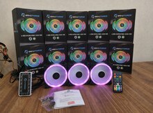 Kuler "GAMEFORCE LED Sound Effect 120mm 3in1 Sync RGB Case Fan"