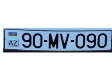 Avtomobil qeydiyyat nişanı - 90-MV-090