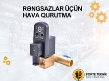 Rəngsazlar üçün hava qurutma 