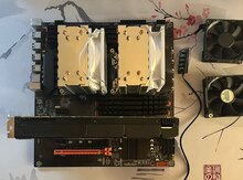 Server PC + 1000W EVGA + 2TB + x2 Xeon 2680v4 + 12