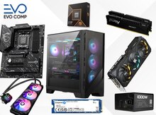 Oyun kompüteri Evo PhantomCrash RTX 5080 | R9 9850X3D | 32GB | 1TB