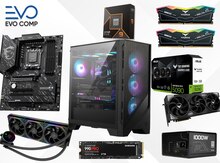 Evo DominatorFX RTX 5090 32GB| R9 9850X3D 64GB 2TB oyun kompüteri