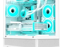 Gaming Case "LovingCool T3 M-Atx Aquarium Case White"