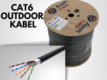 AXEN Cat6 Outdoor şəbəkə kabeli
