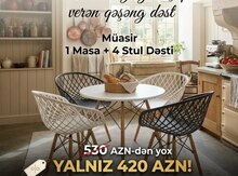 Masa və oturacaqlar