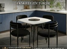 Masa və oturacaqlar