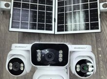 4G Solar PTZ360° 4 kamera 12MP/4K+64GB