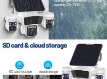 4G Solar PTZ360° 4 kamera 12MP/4K 64GB