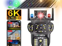 4G solar PTZ360° 2 kamera 12MP/4K 64GB