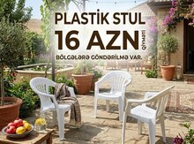 Plastik oturacaqlar