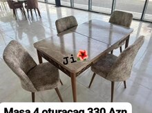 Masa və oturacaqlar 