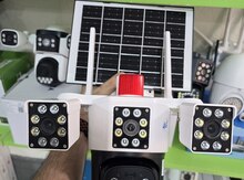 4G solar PTZ360° 4 kamera 12MP/4K+64GB