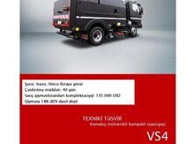 Vakumlu yol süpürmə maşını
