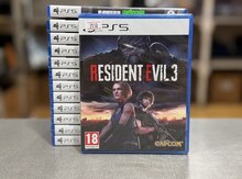Resident evil 3 ps5 oyun diski